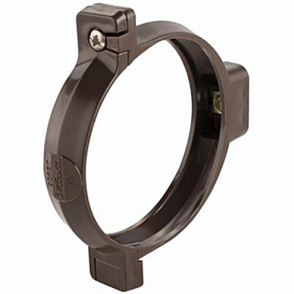 ABRAZADERA TUBO BAJADA P25 MARRON