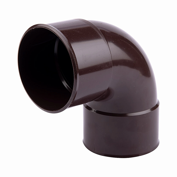 CODO BAJADA H-H MARRON 80X87.5