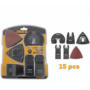 ACCESORIOS SIERRA MULTIFUNCIONAL INGCO 15 PCS AKTMT1502