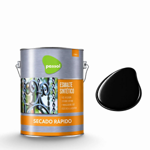 ESMALTE SINTETICO PASSOL NEGRO GALON