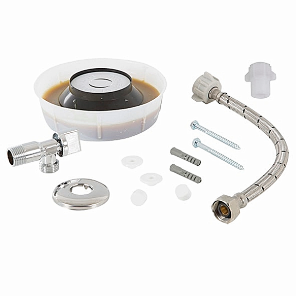 Kit Instalacion WC Descarga al Piso Fanaloza