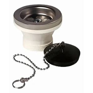 Desague Lavaplatos Hoffens 1 1/2 Rejilla Acero Inox