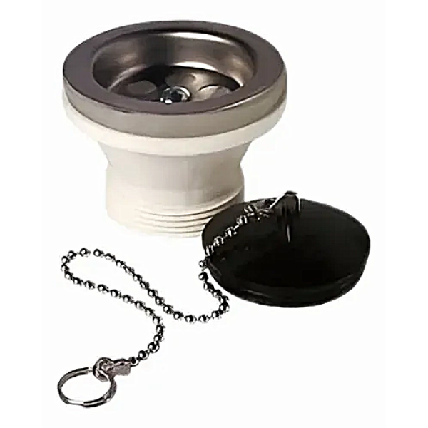 Desague Lavaplatos Hoffens 1 1/2 Rejilla Acero Inox