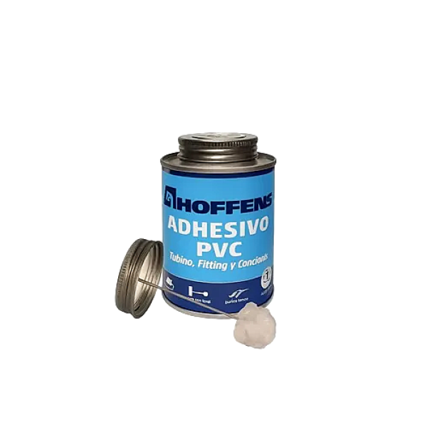 Adhesivo PVC Hoffens C/N Pincel Normal 240 cc