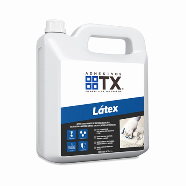 Látex Adherencia Morteros 4.5 lt TRANSEX